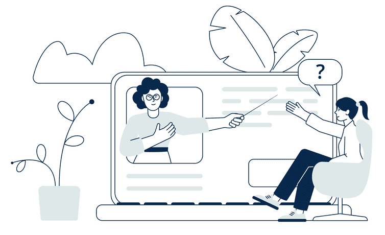 実践と理論を重視している画像