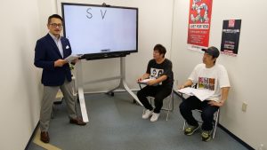 テンダラーレッスン２回目'S+V'